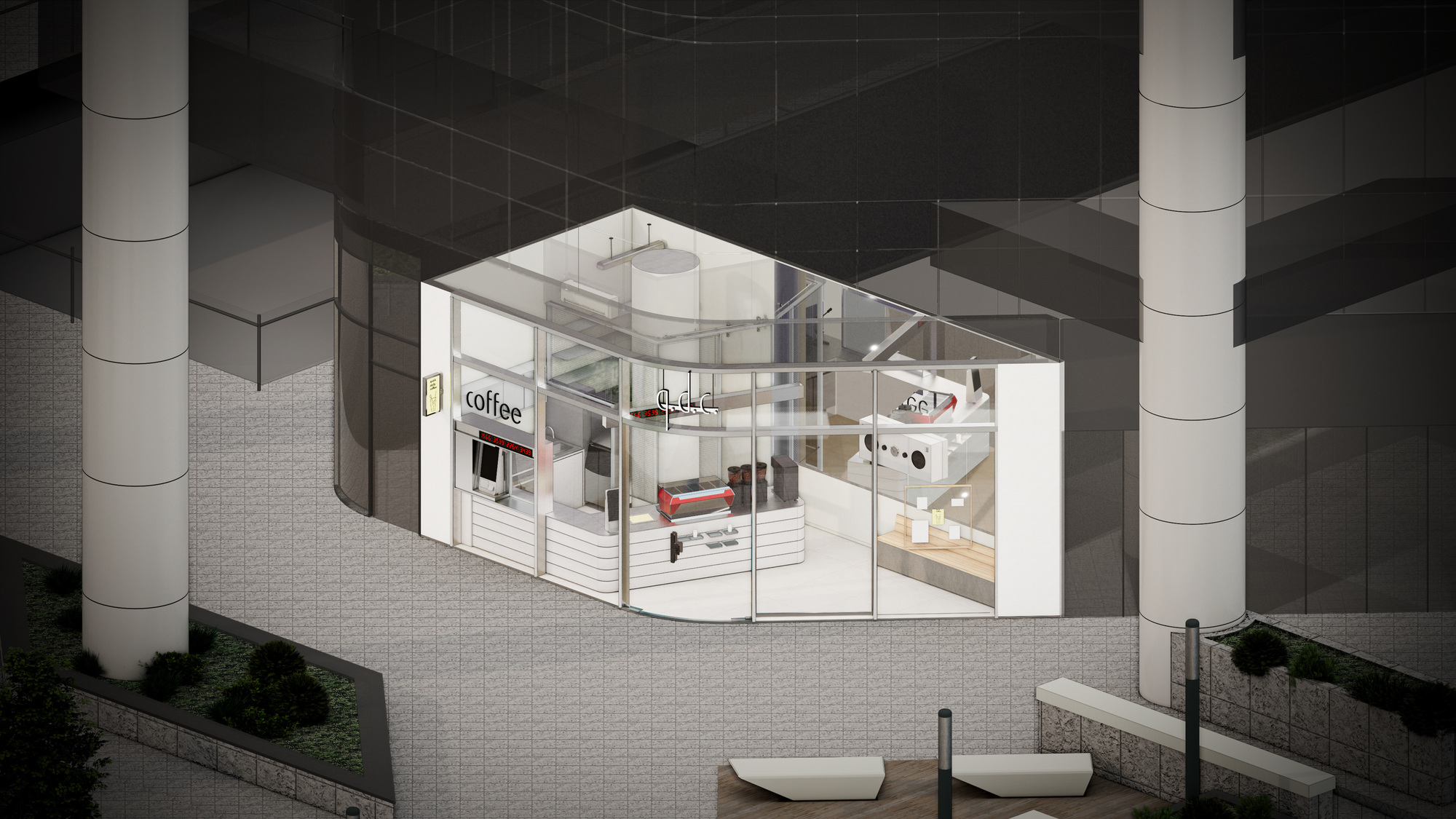 江南QDC

注：q·d·c可能是特定名称、缩写等，由于缺乏更多背景信息，只能按照原样呈现 丨韩国首尔丨Indiesalon-33