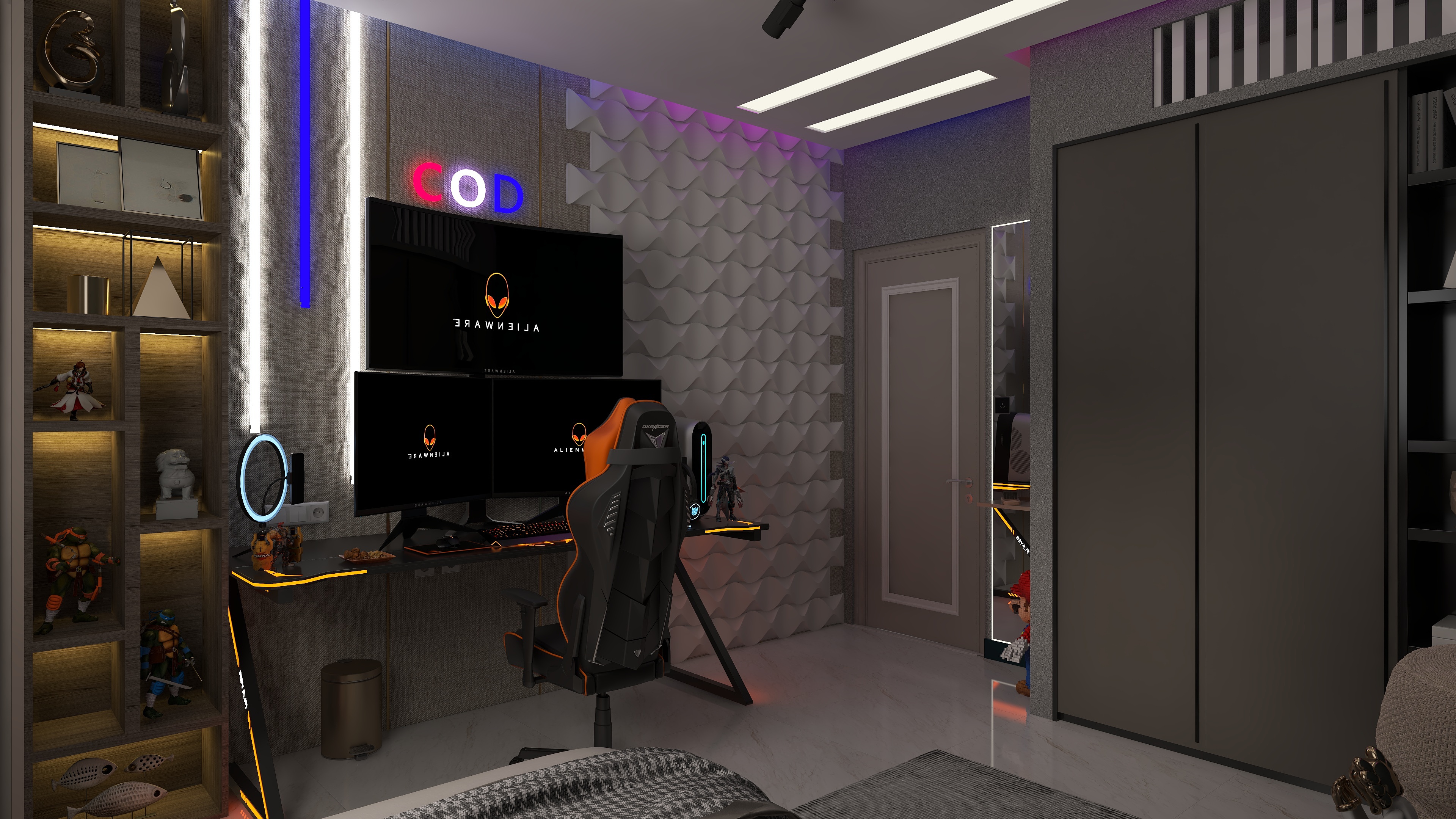 GAMER BEDROOM IN NEW CAIRO-4