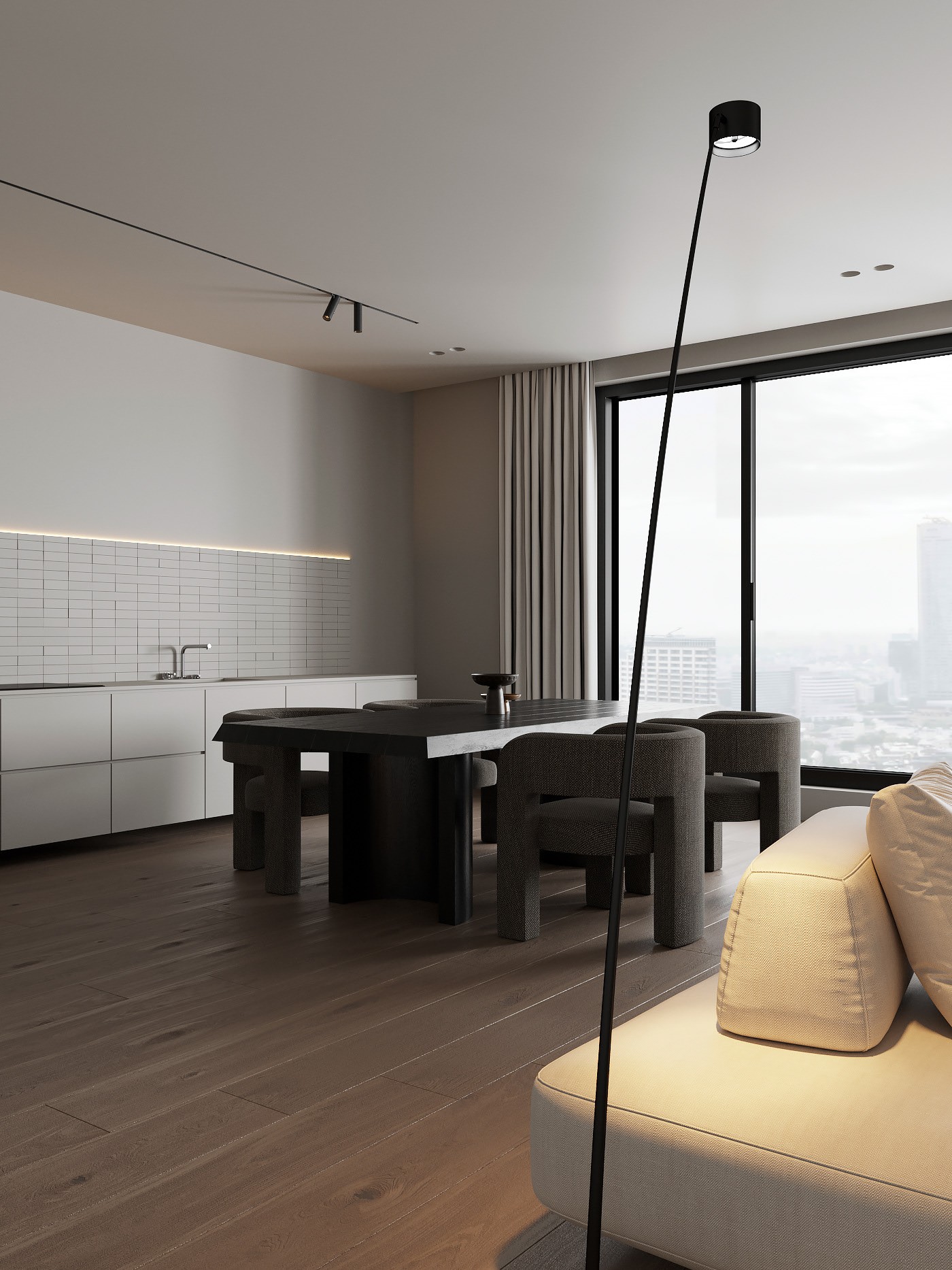 简约风住宅设计 这也太高级了吧！-6