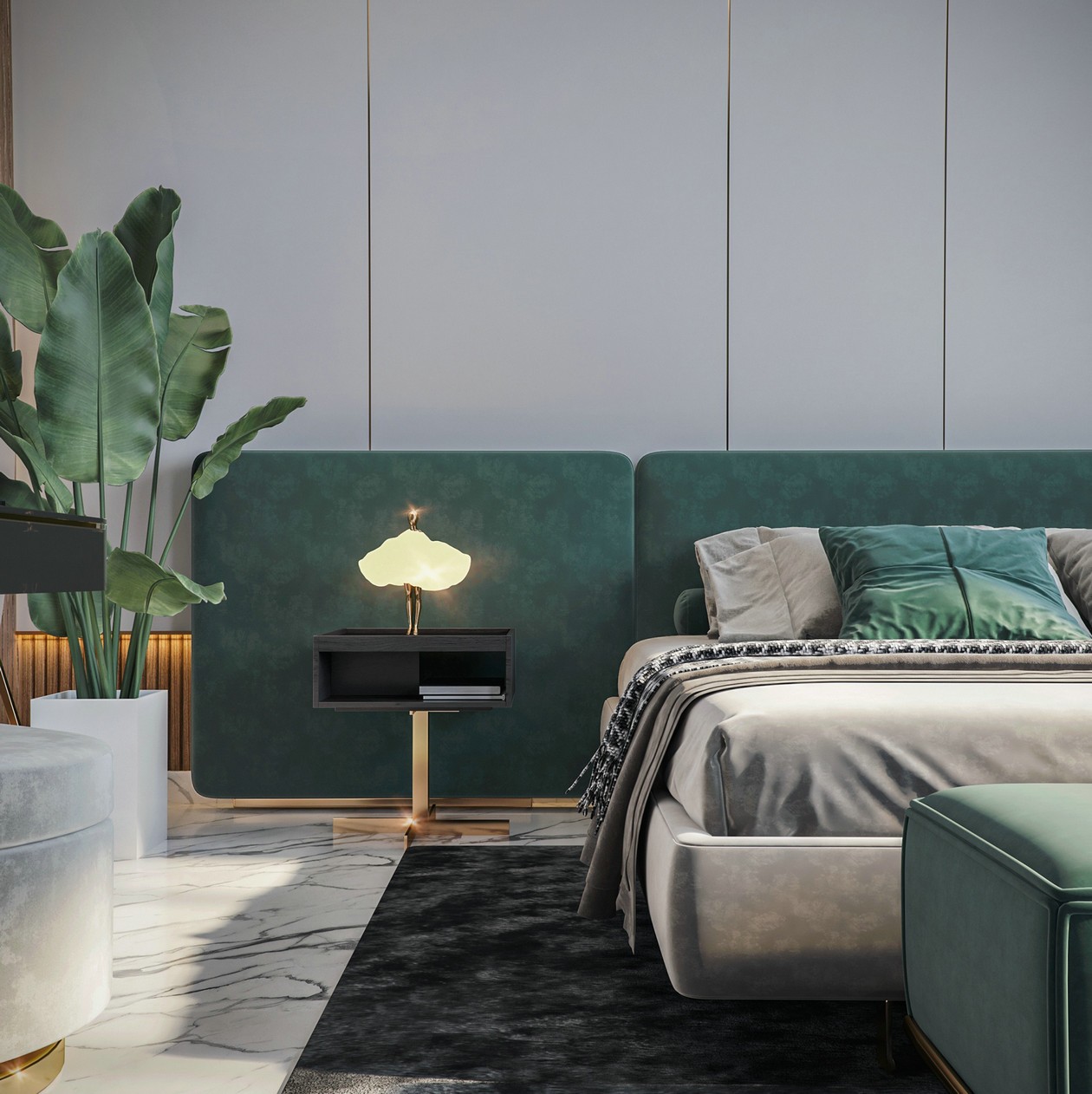 绿色系 低调色彩构筑精致生活-6