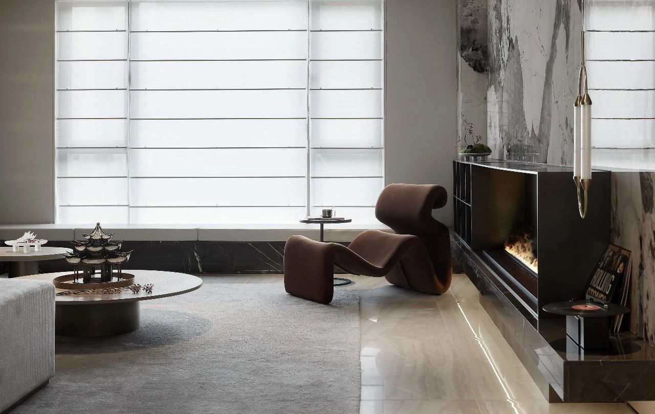 枫华金明府 156㎡极简宋风样板间丨中国开封丨上海筑详建筑装饰设计有限公司-23