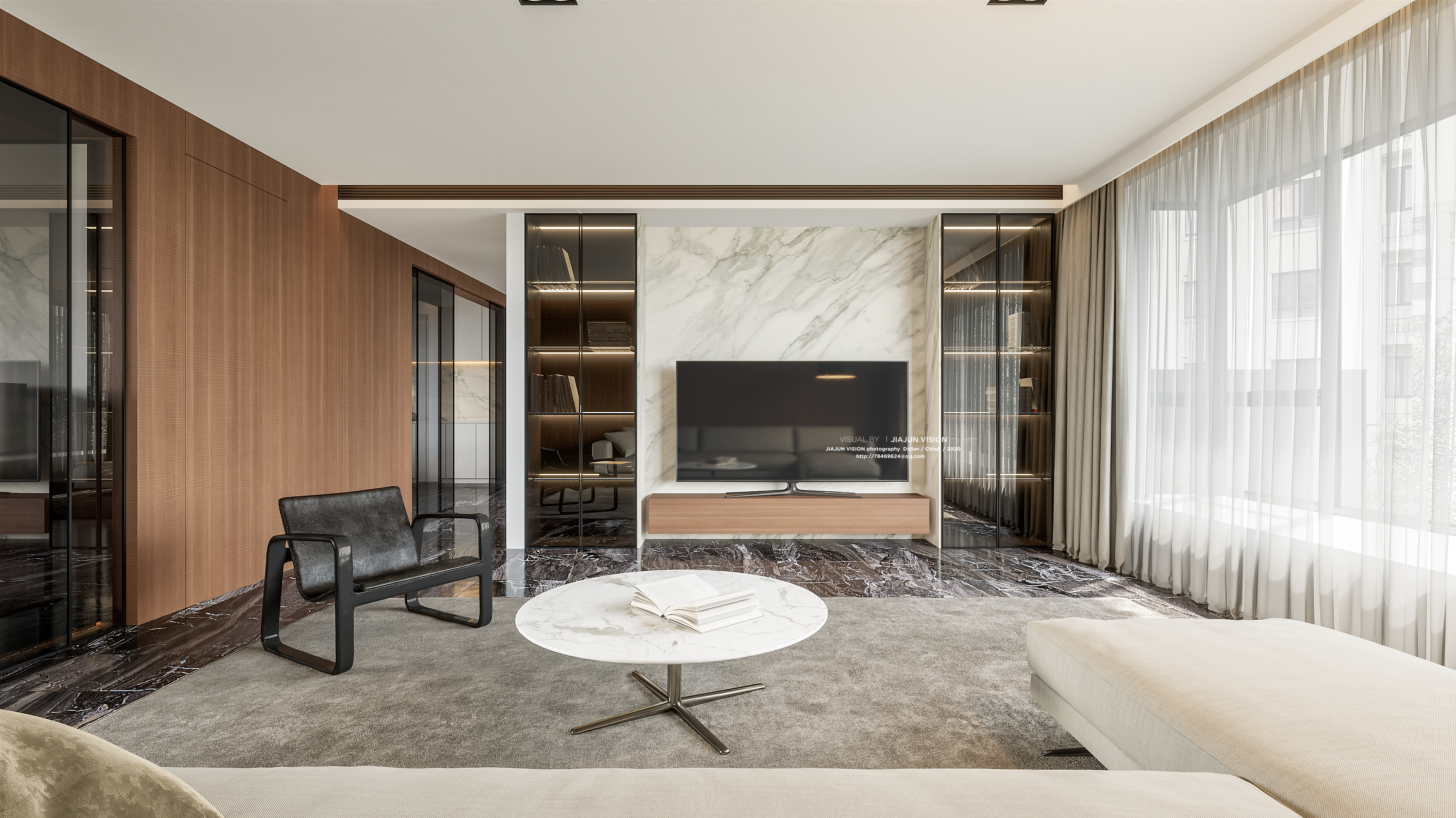 港式现代风格设计案例-3