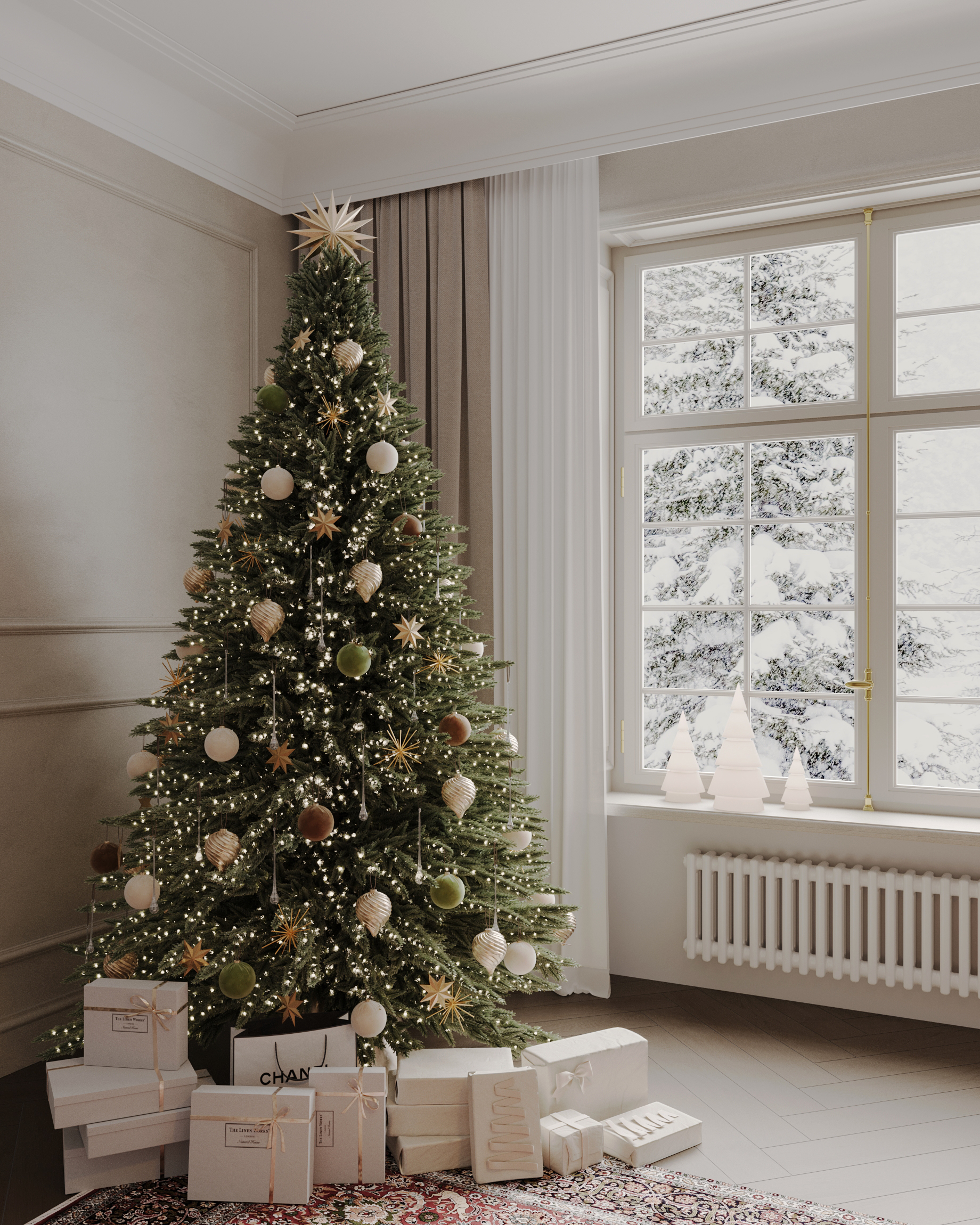 新年室内可视化设计（客厅部分）-3