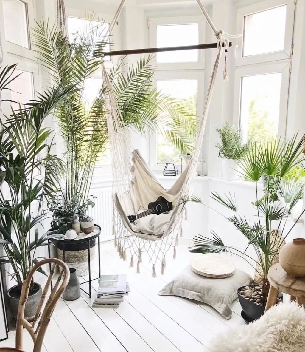 森系公寓 | 绿植与原木的完美融合-45