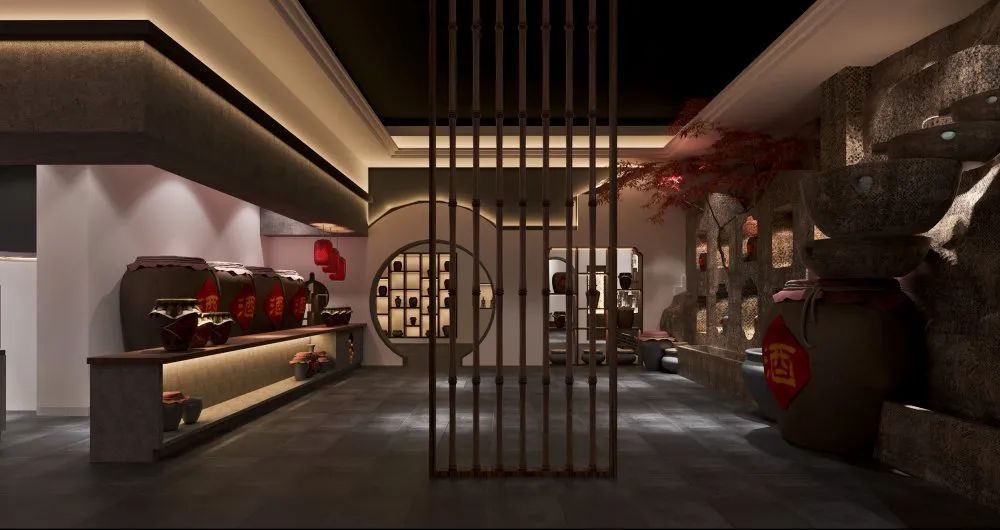 婺源红老酒文化展厅,美酒与徽式文化的完美融合-80