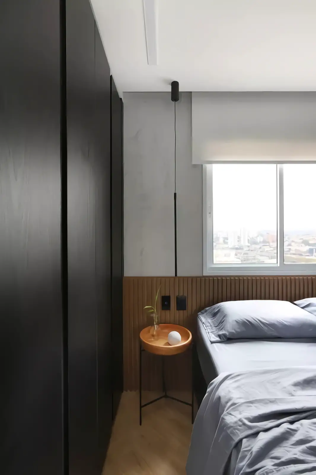 巴西 50m2 工业风格公寓设计-10