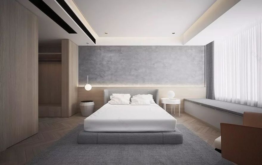 广州 140㎡原木极简空间,诠释生活美学-48