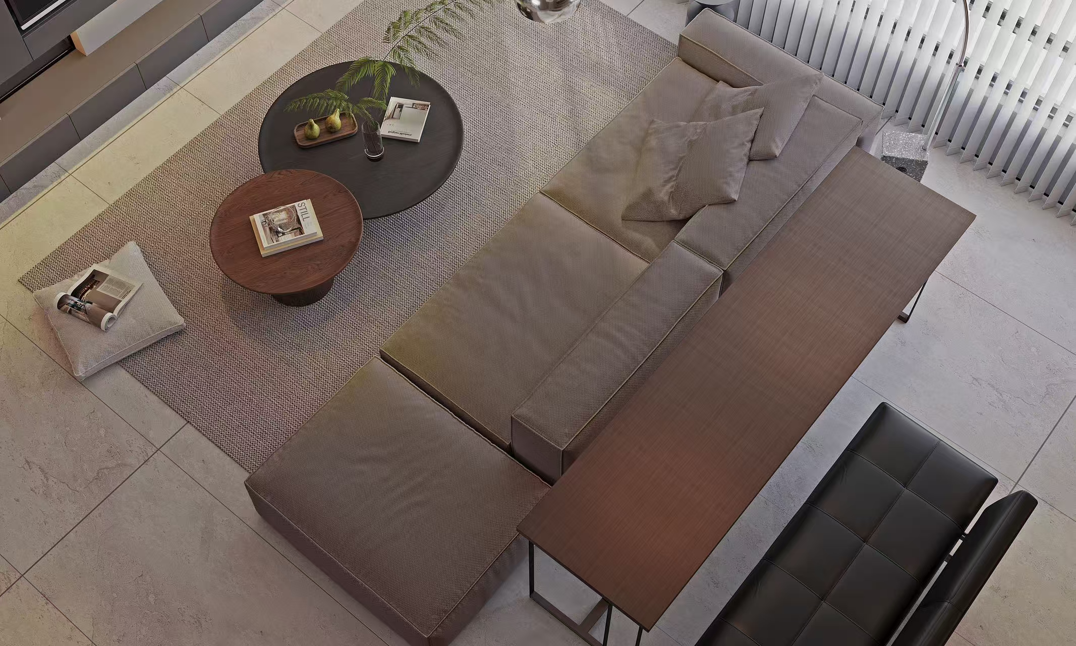 整套家装3dma·效果图作品（室内培训班学员作品）-5