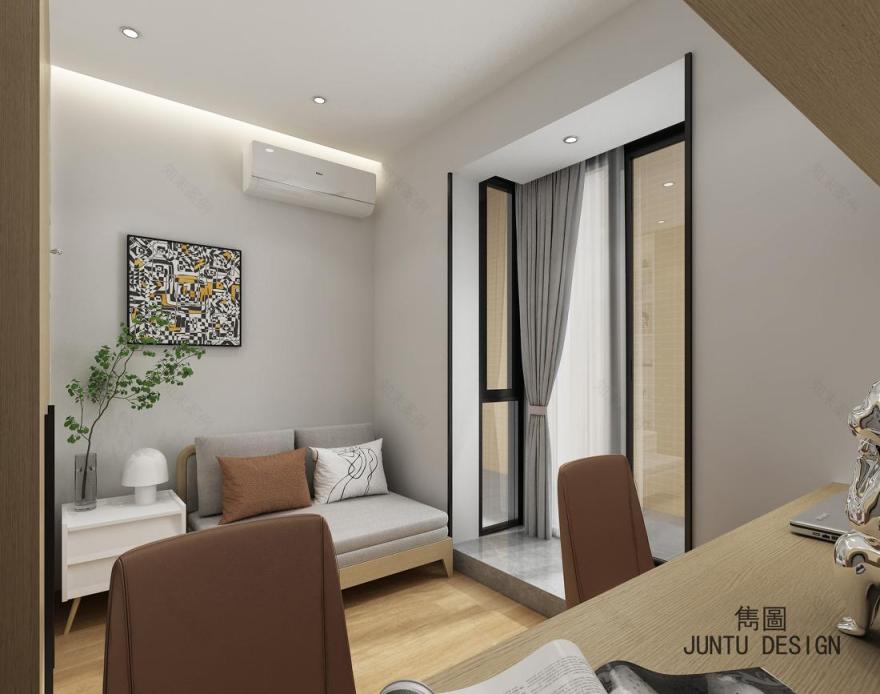 广州番禺区昊龙花园何宅设计丨中国广州-40