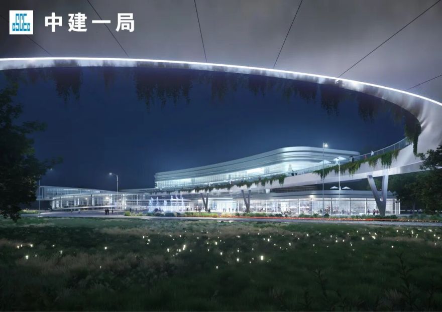 加速建设智算引擎!中建一局承建的兴业银行最大数据中心实现正负零-45