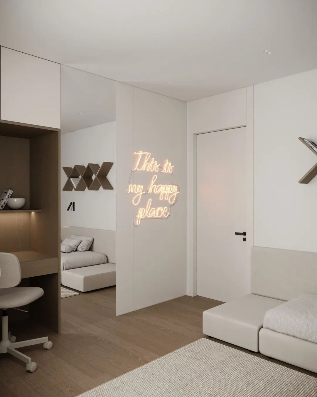 26㎡独居小宅设计丨Nastia Perchyk-34