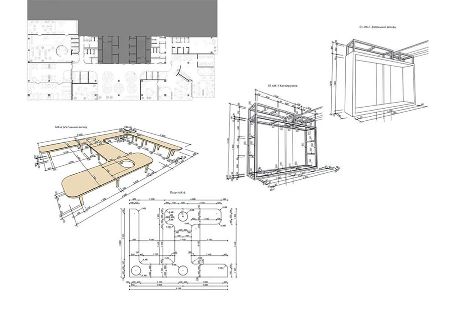 Academy DTEK 教育平台办公设计丨乌克兰基辅丨Sergey Makhno Architects-71