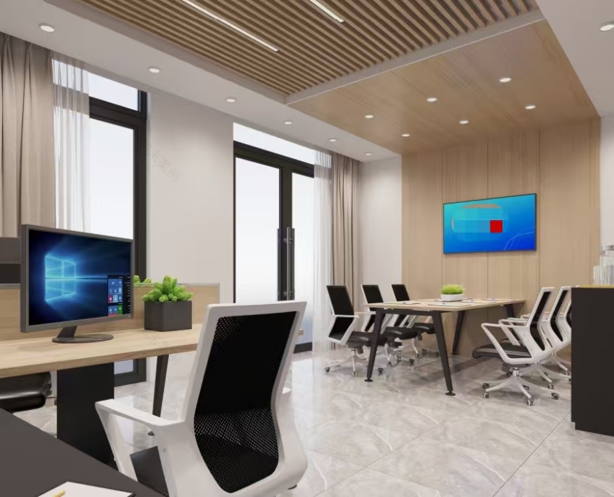 党群服务中心,退伍军人办公室等项目设计-6