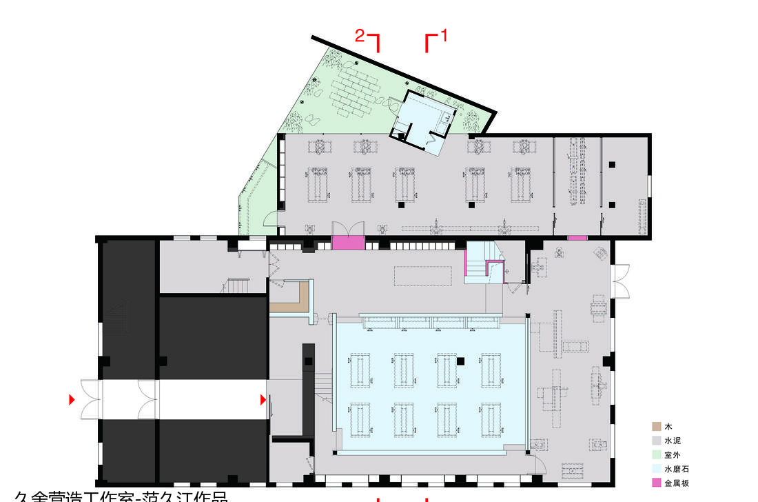 徐州万科未来城示范区规划与建 · 木艺实验室“廊桥”考古现场丨中国上海-64