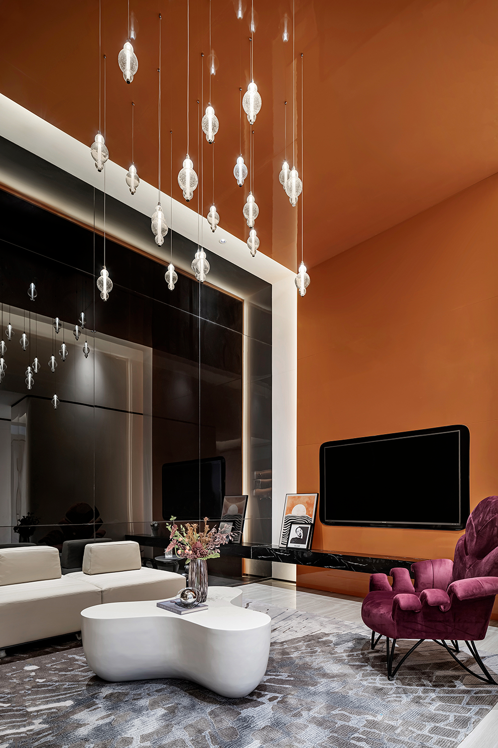 色彩主义豪宅丨太谷形上-42