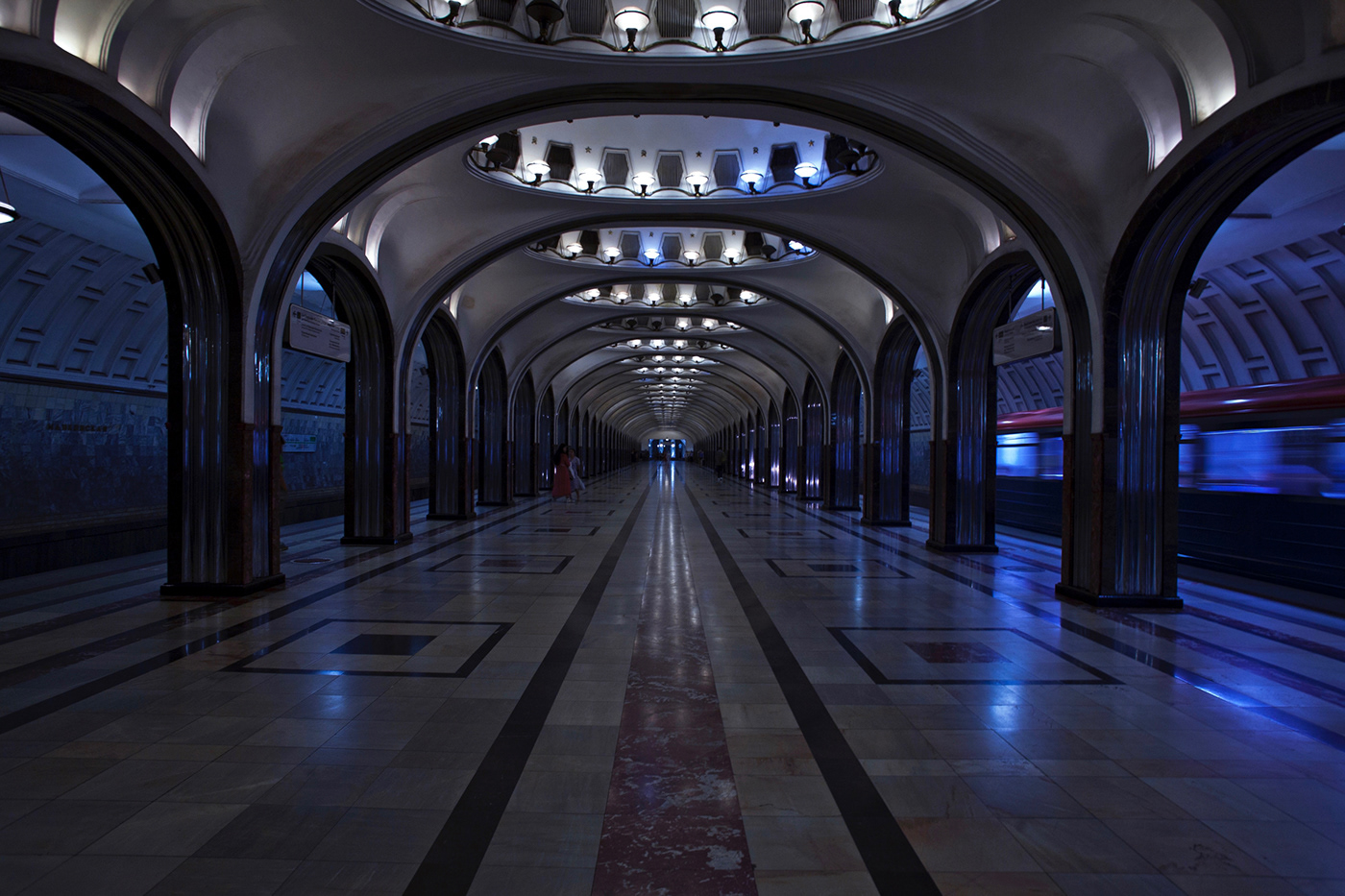 Anastasiya Gushchina丨地铁站丨Moscow Metro丨俄罗斯-4