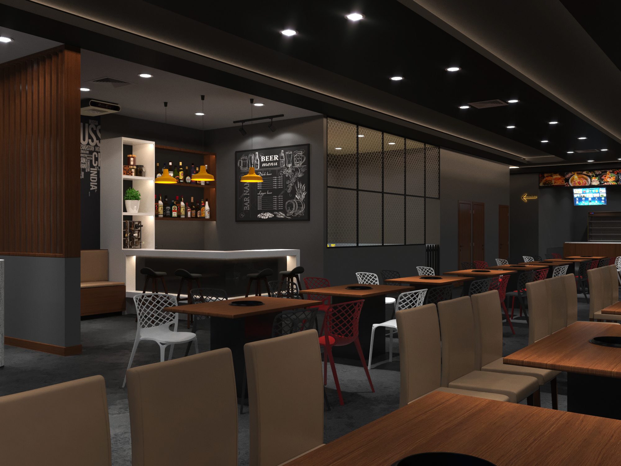 Nhà hàng nướng phong cách Hàn-4