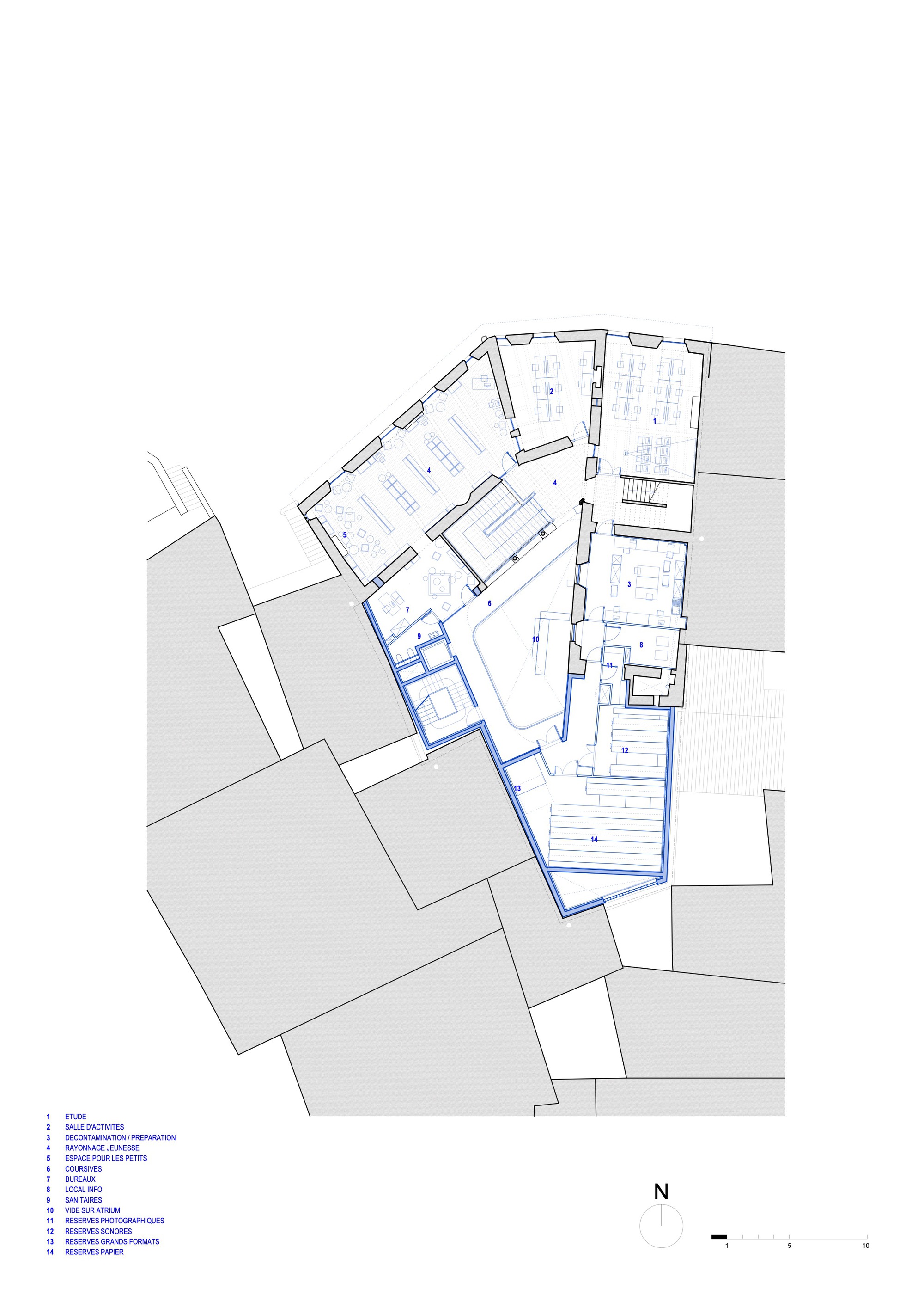拉曼努法克文化中心丨法国丨MARS Architectes-46