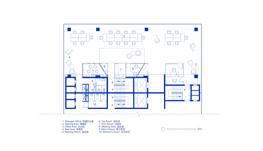 广州万科云谷未来感办公室设计-41