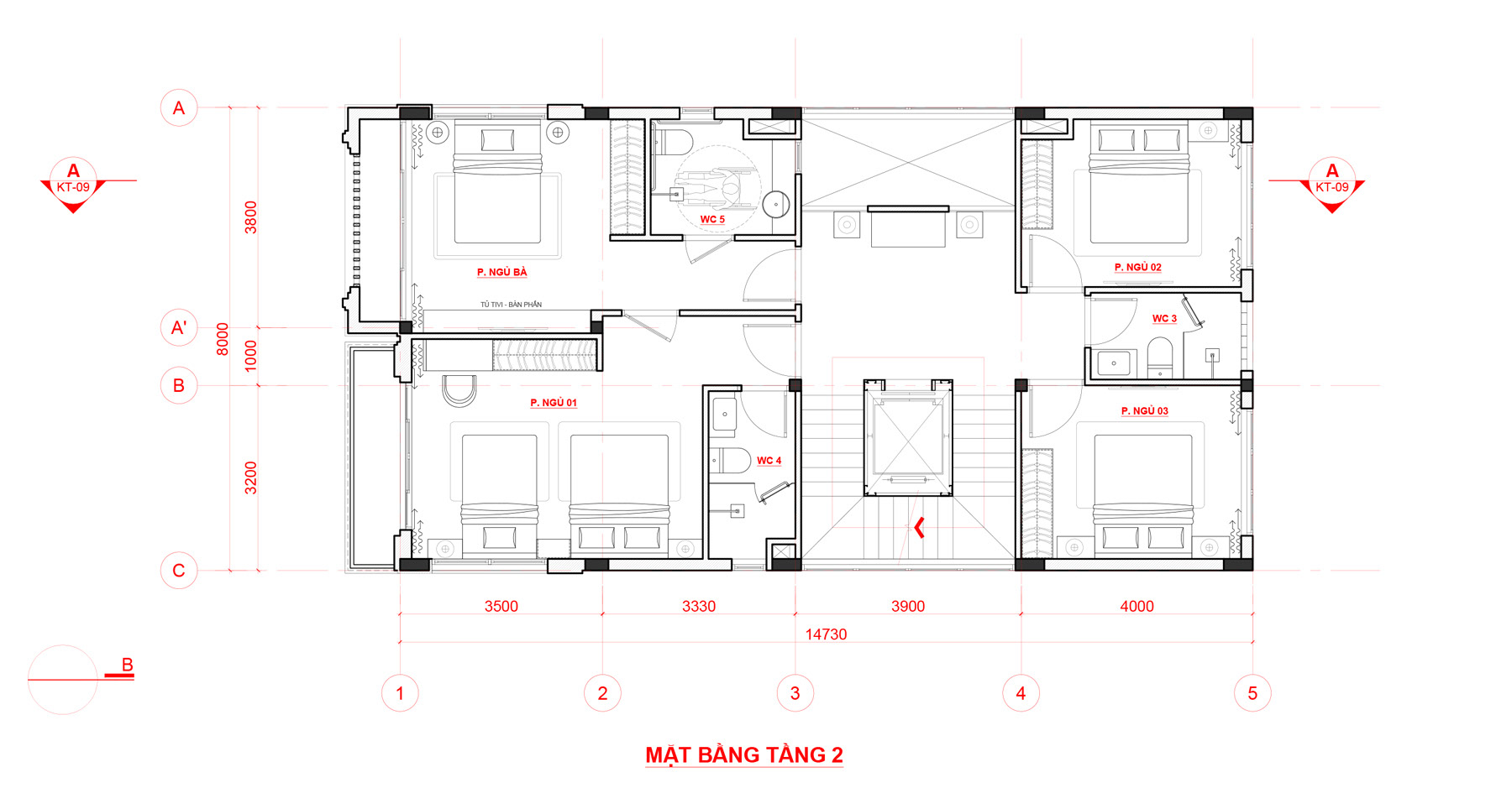 芳城市住宅丨越南胡志明市丨Ngo Trieu Nhan-23