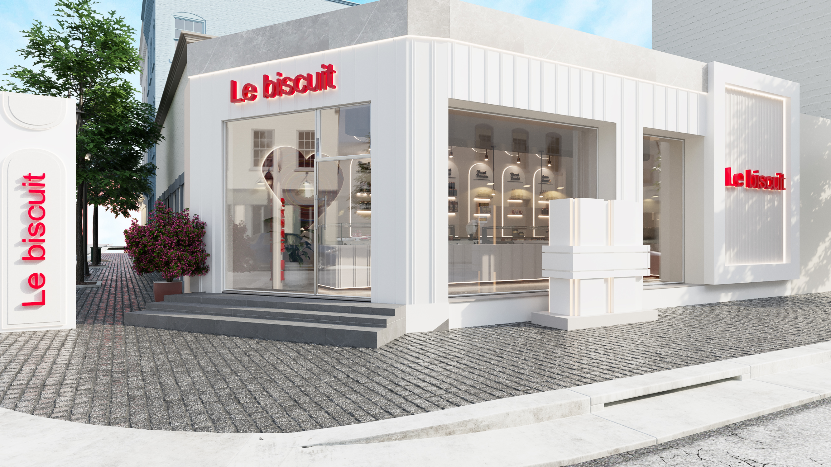 面包店室内设计：乐饼干丨突尼斯丨自由职业者-6