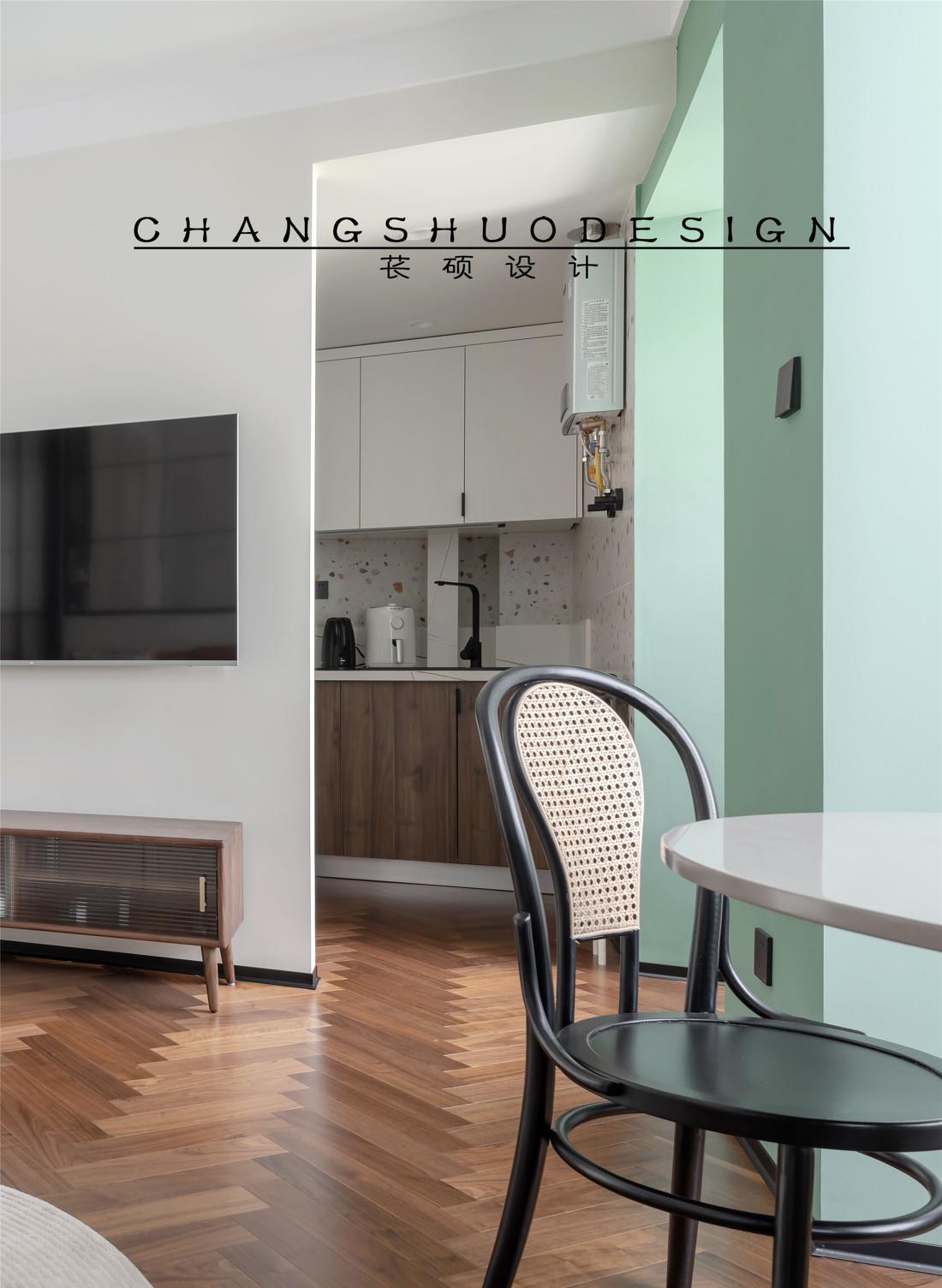 复古柏林风格平层宅设计丨中国北京丨苌硕-92