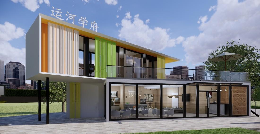 
徐州运河学府集装箱售楼处 -13