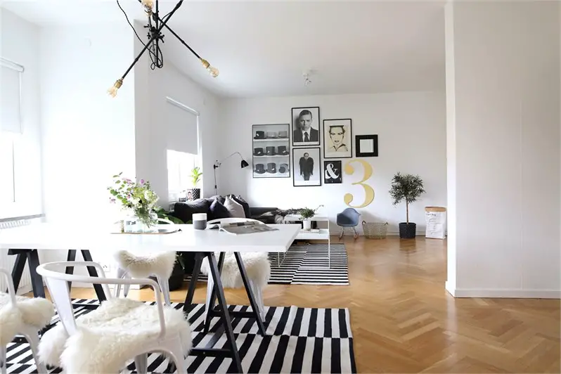 色彩明亮的儿童友好公寓设计-1