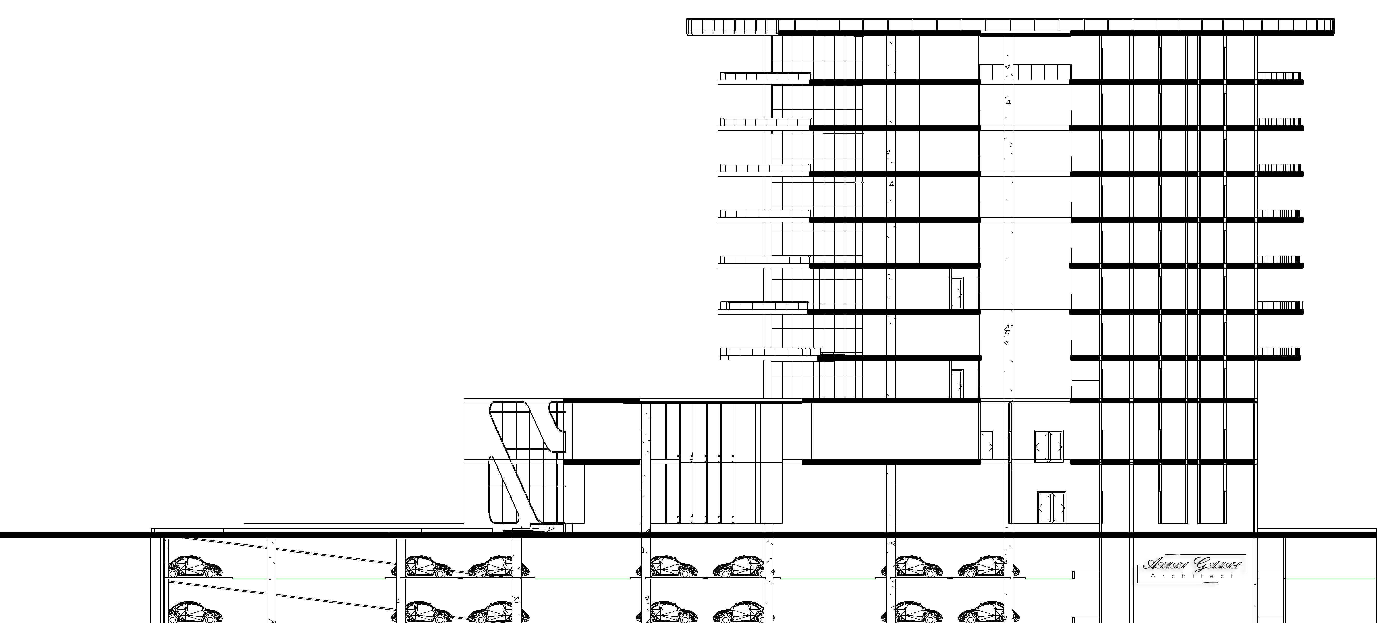 银行及办公大楼项目丨埃及开罗丨开罗大学工程学院建筑系-15