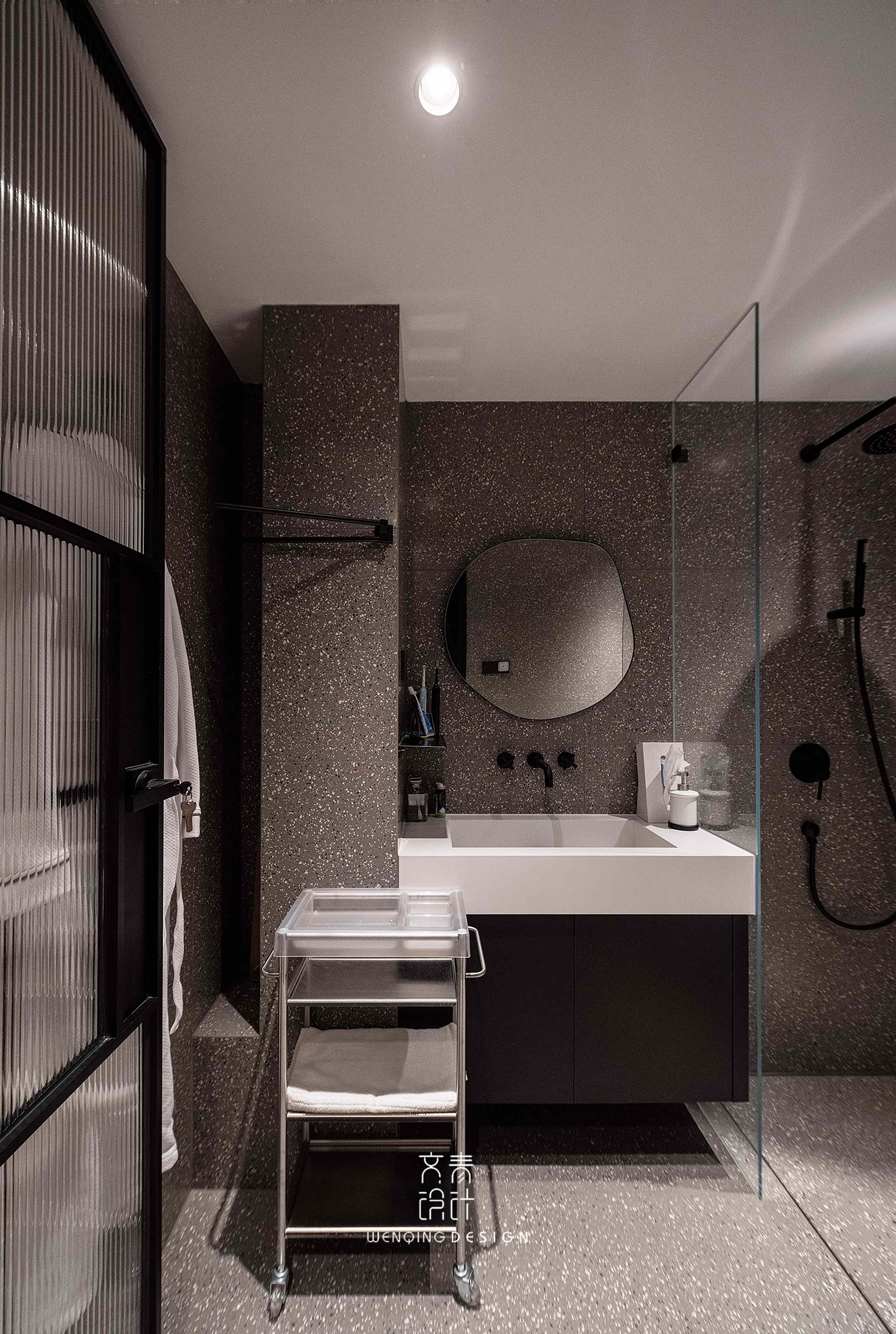 极简主义下的多彩地下室设计-91