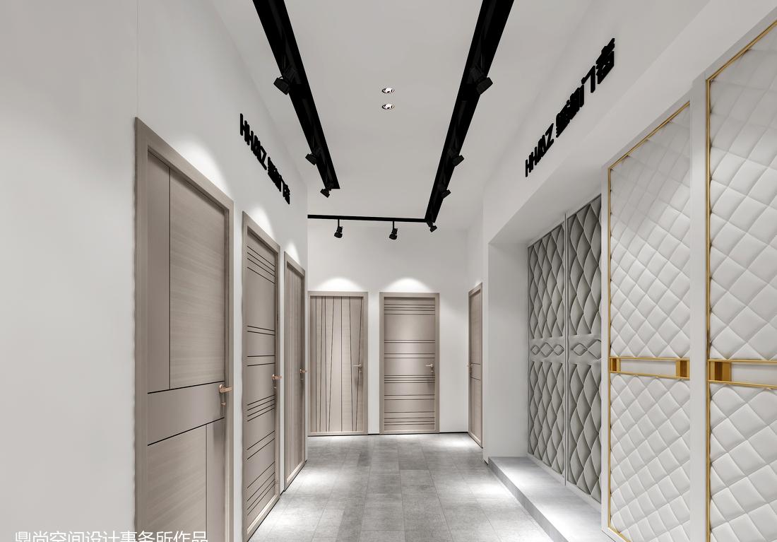 北京某门窗店设计，极简风格演绎商业空间之美-8