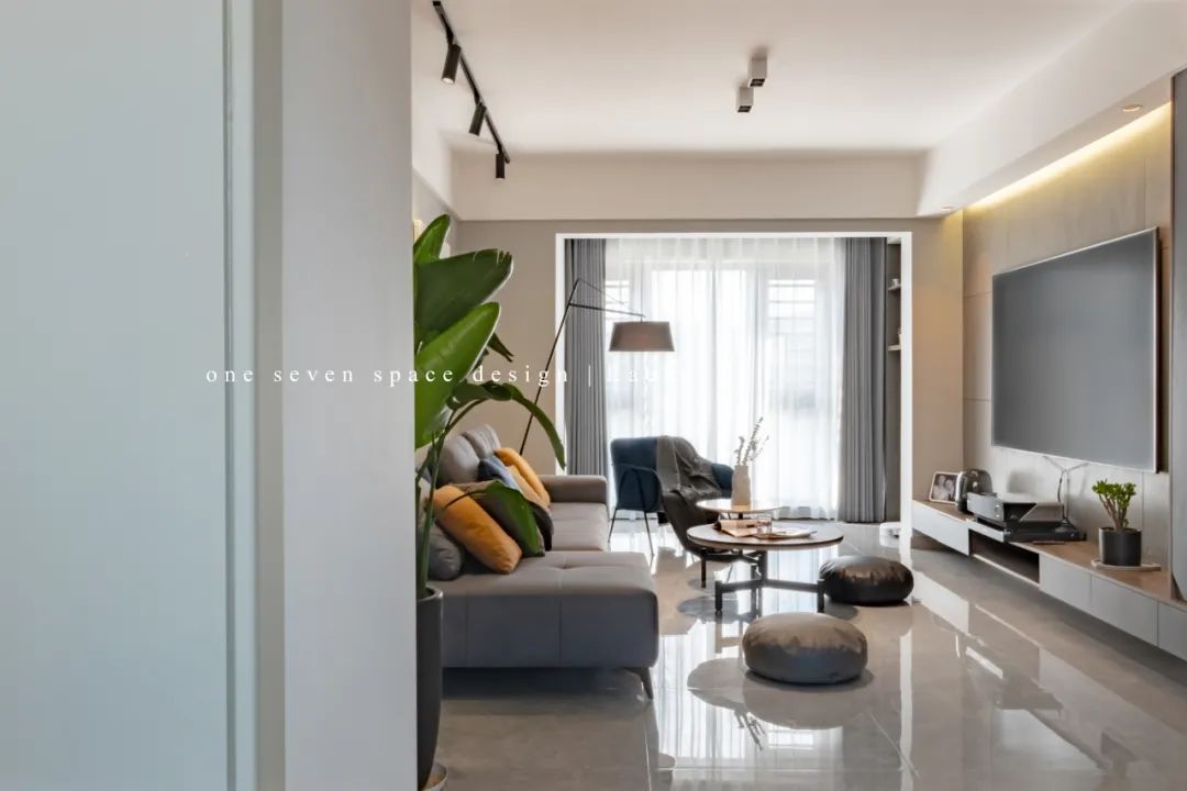 流淌岁月 · 港府四期现代家居设计丨one seven space design-35