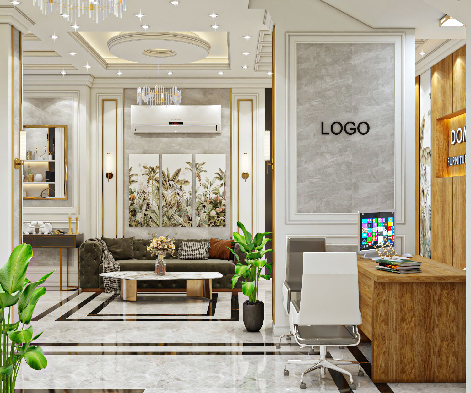 FURNITURE CENTER 室内设计丨ASMA SAMIR-13