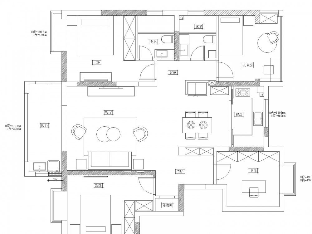 精致轻奢，似锦空间的艺术魅力-0