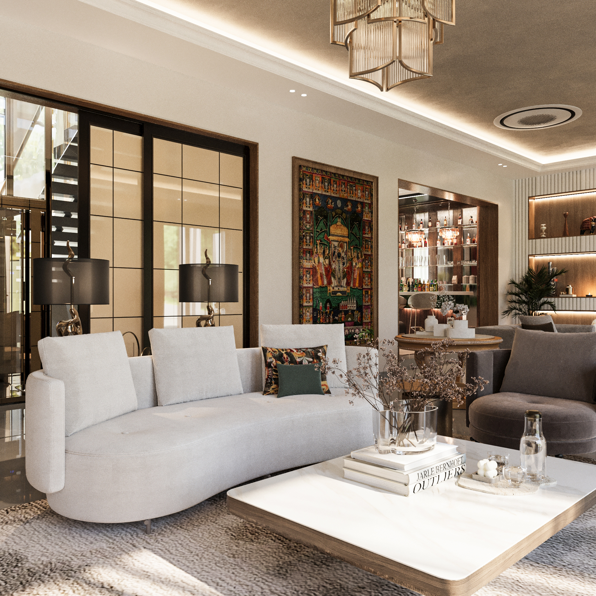 INDIAN VILLA - KATAMEYA HEIGHTS-4