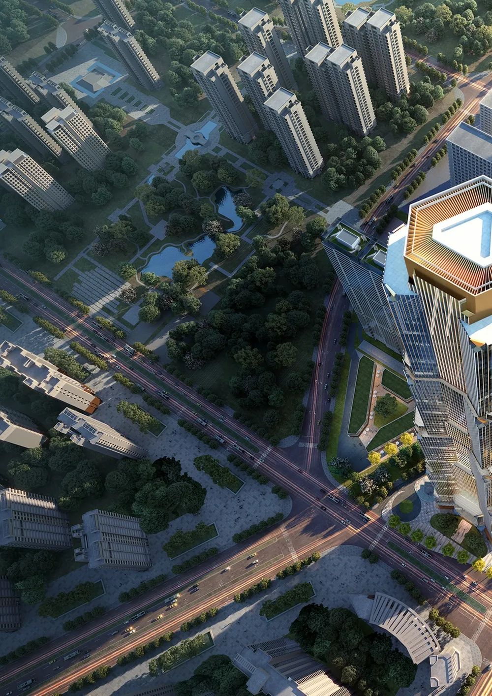 西安万达高新区超高层方案 | 传统与现代的融合-20