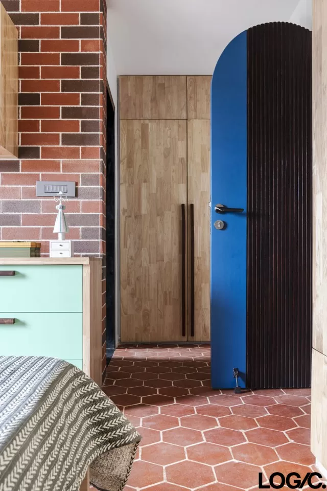 A Spacious, Colour-Rich House Of Curves Designed With Open And Airy Spaces | Logic Architecture + Research - The Architects Diary-21