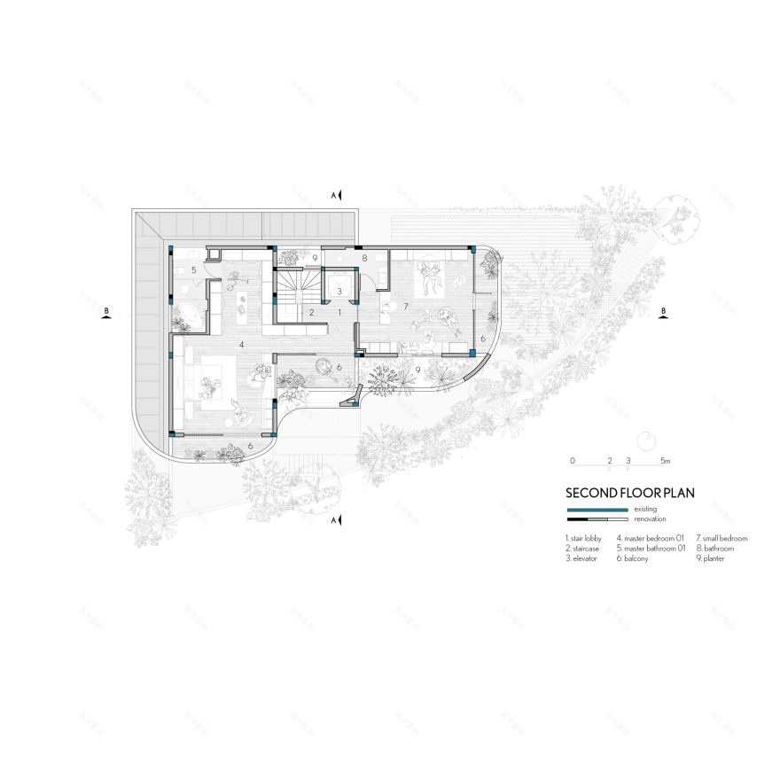 邦的家
注:Bống可能是人名,音译为邦,具体应以实际情况为准 丨越南胡志明市丨23o5Studio-54