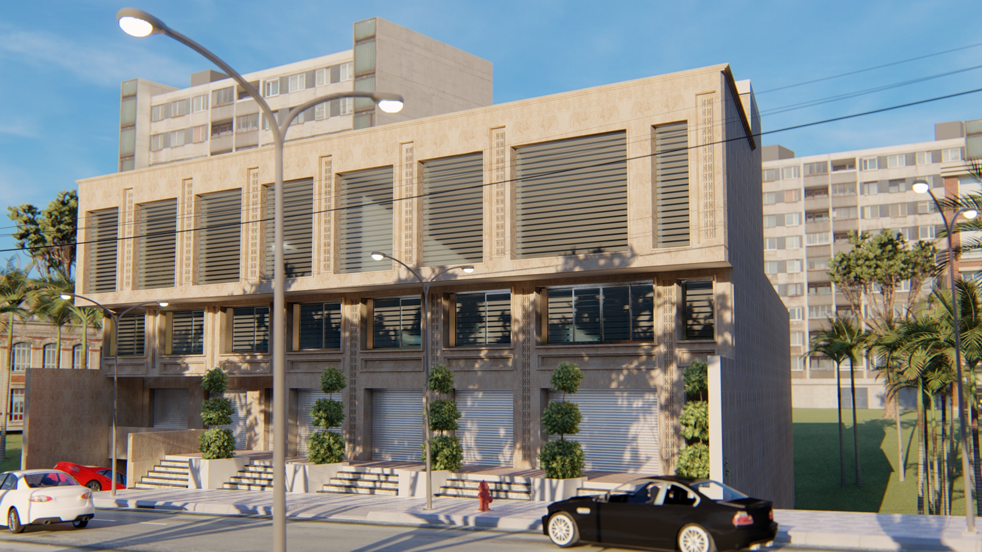 立面设计丨Vray-5