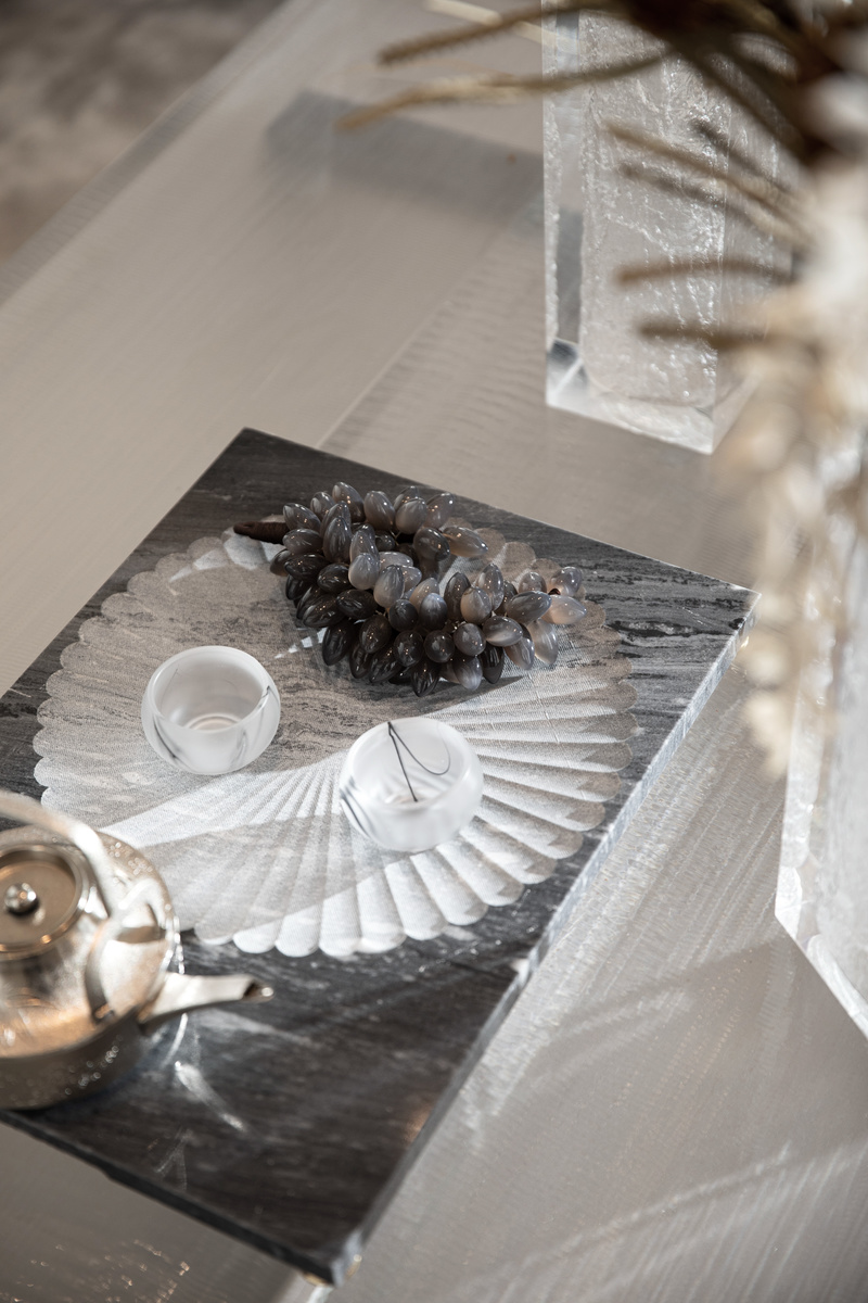 嘉兴桐乡濮园杏林苑S340户型合院样板房软装工程-33