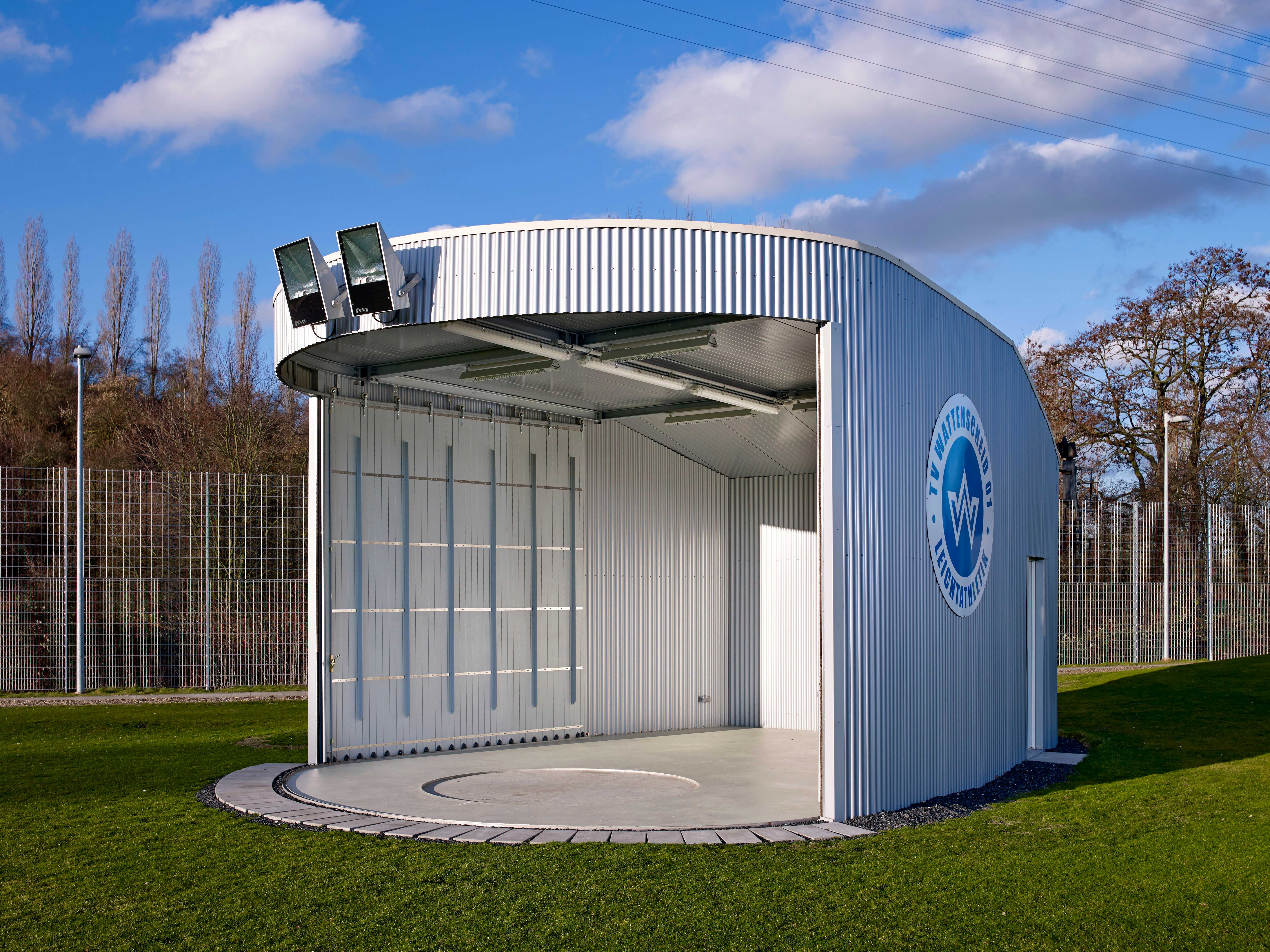 德国波鸿奥林匹克训练基地投掷房-4