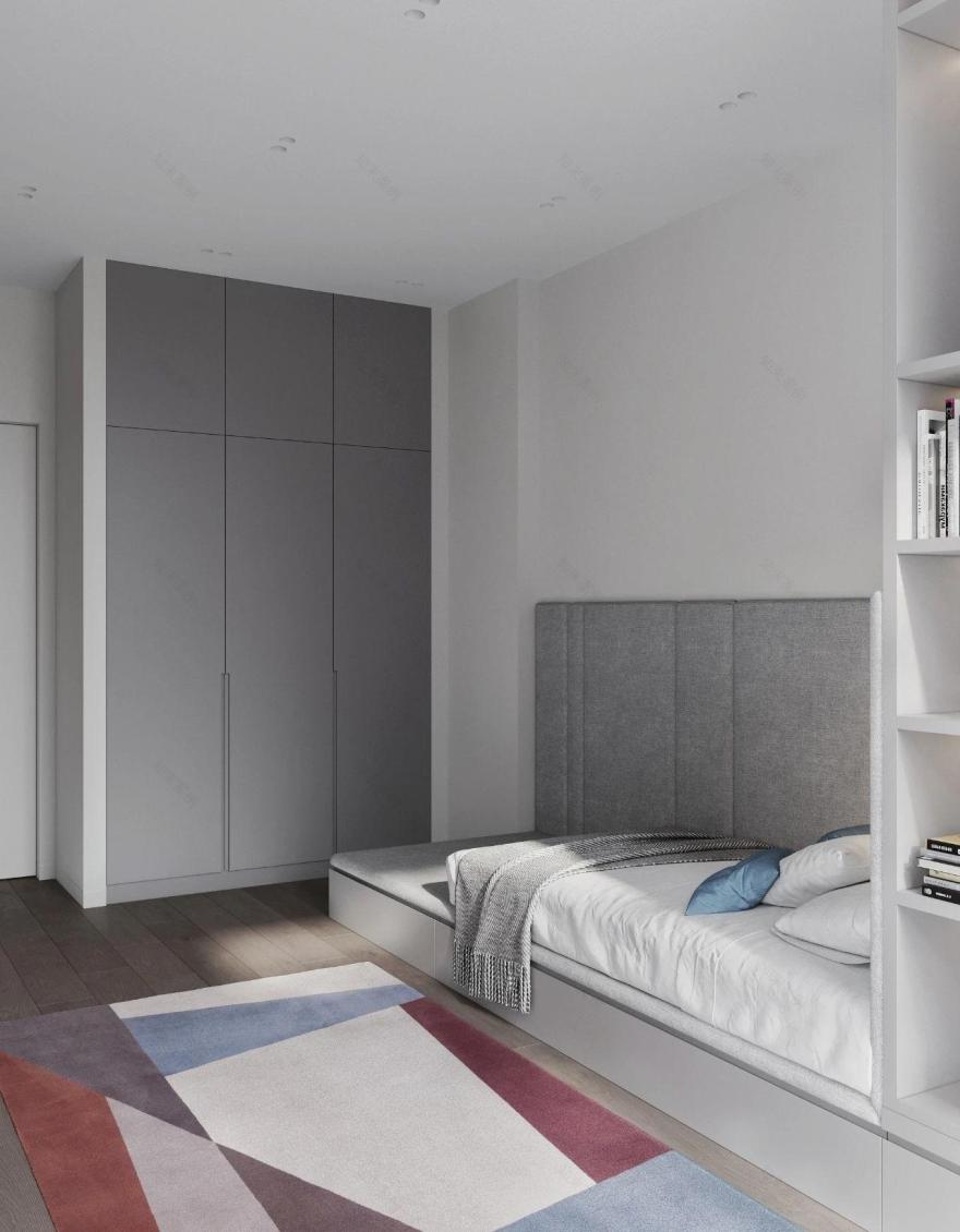 极简主义住宅空间设计丨乌克兰丨Anastasiya Zhigir-77