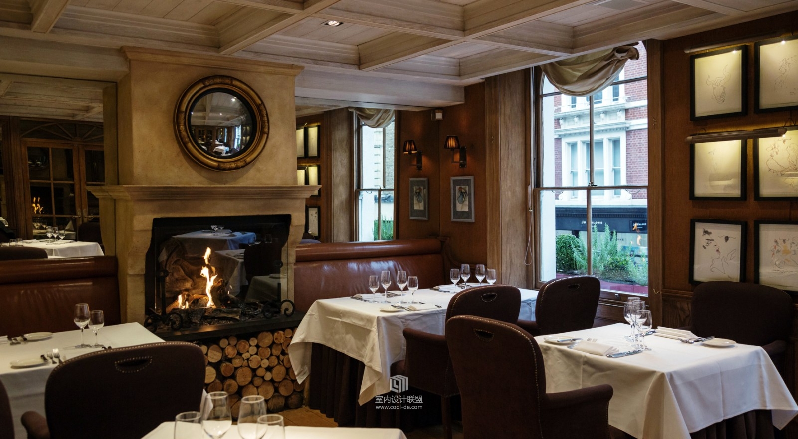 伦敦 Clos Maggiore 法式餐厅-9