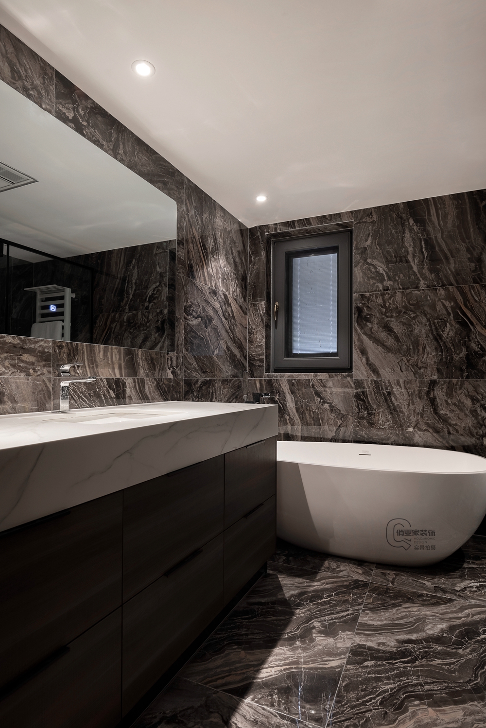 观塘香颂底跃户型装修案例丨中国重庆丨重庆俏业家装饰-44