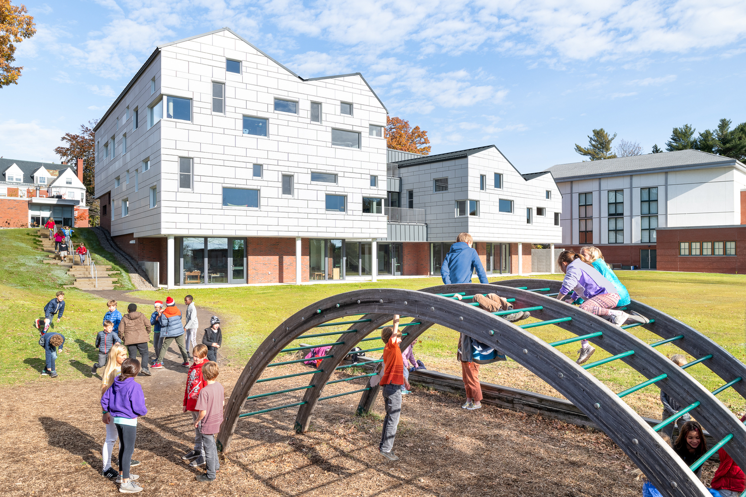 波特兰韦恩弗利特小学低年级部丨美国波特兰丨Simons Architects-26