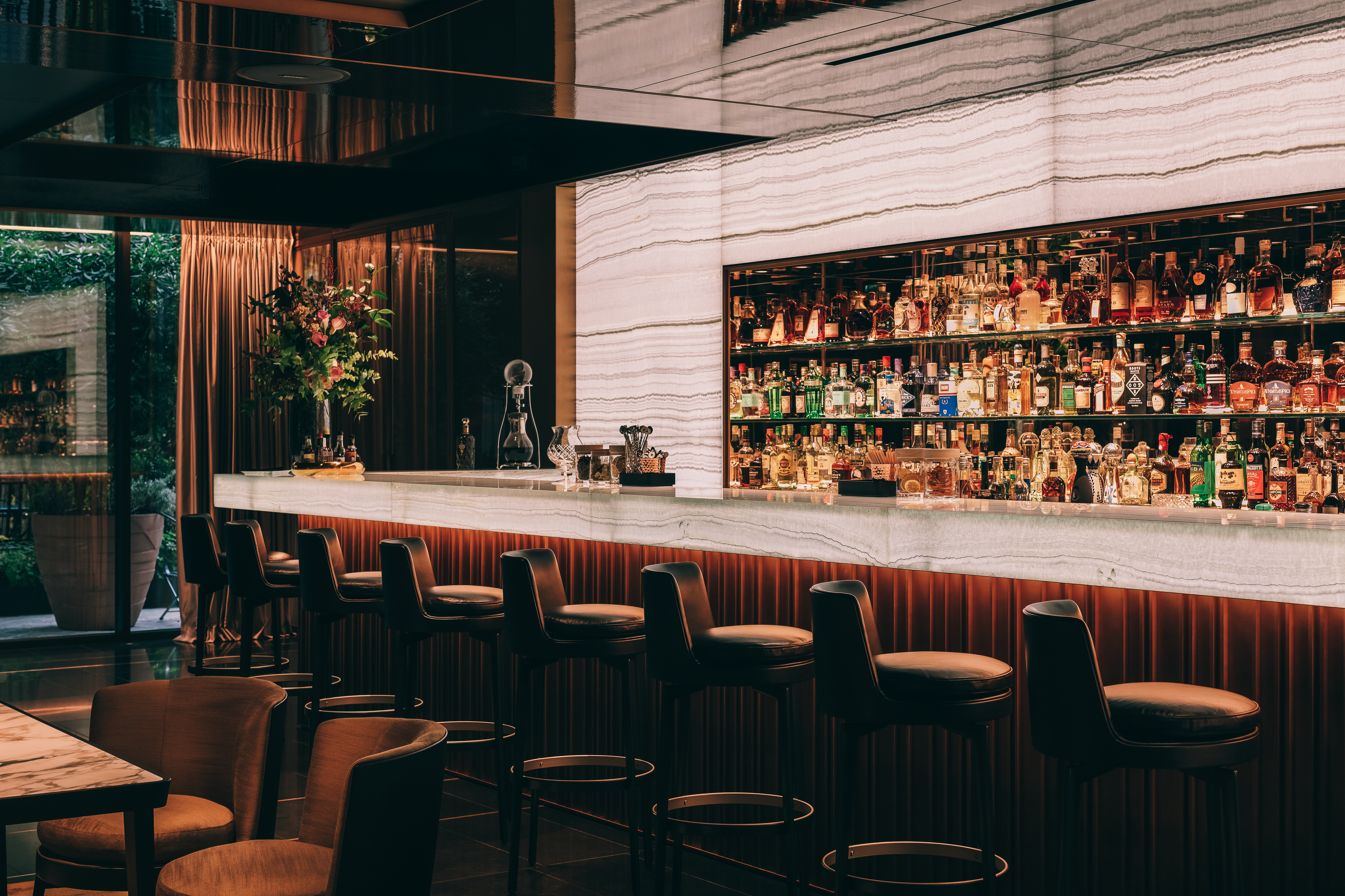 Bvlgari 餐厅室内设计丨法国巴黎丨Niko Romito-14