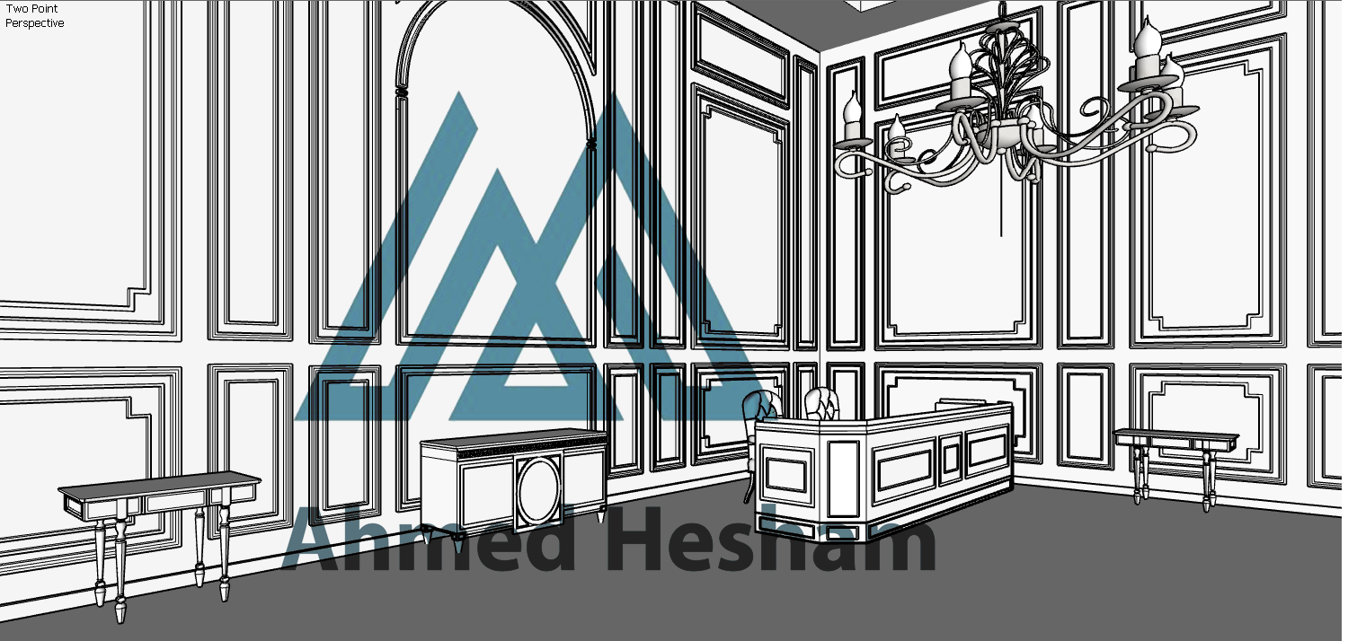 草图大师建模丨Ahmed Hesham Functional Creations-6