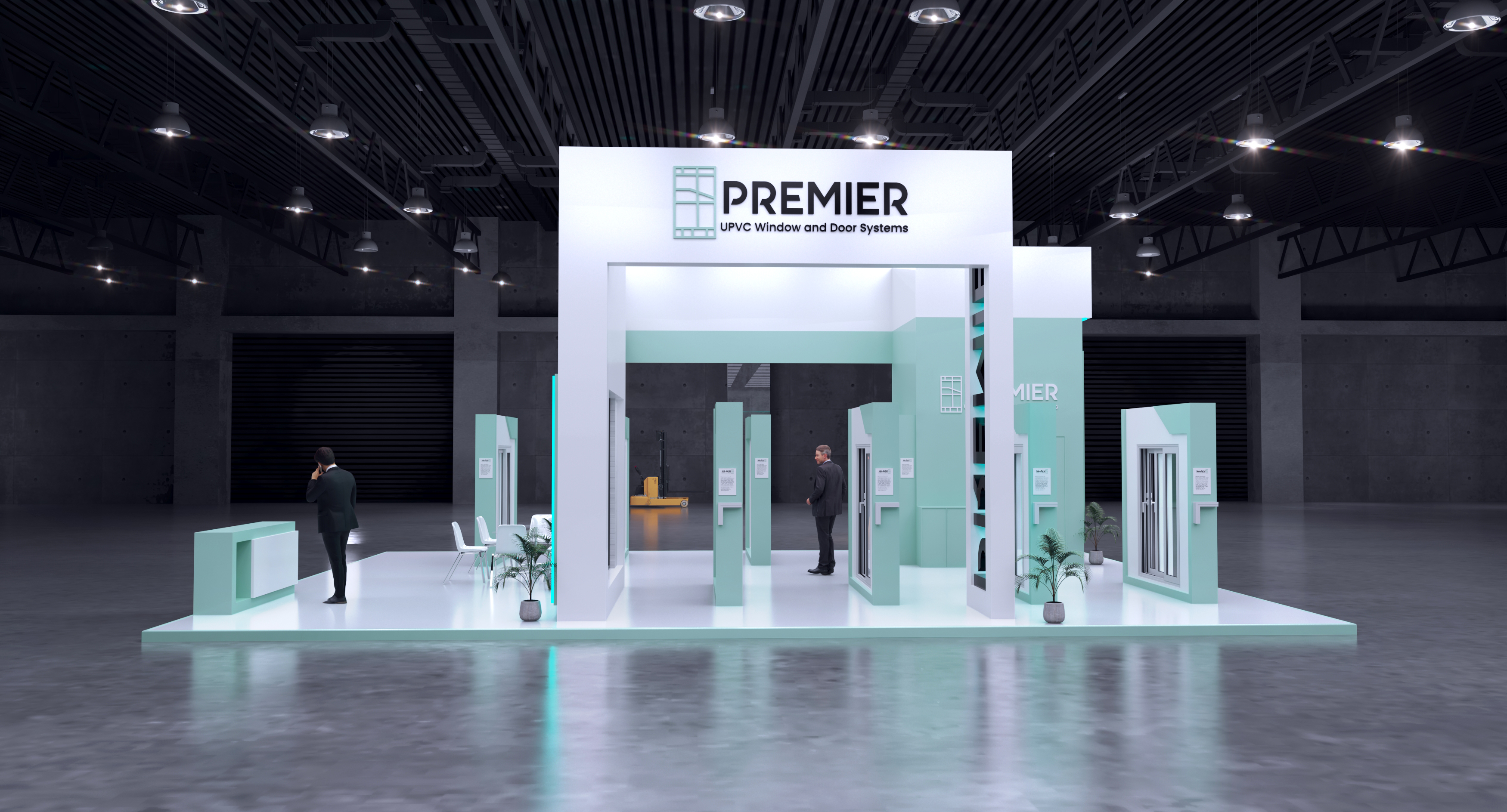 Premier exhibition- stand- booth- design - event - 3D-2