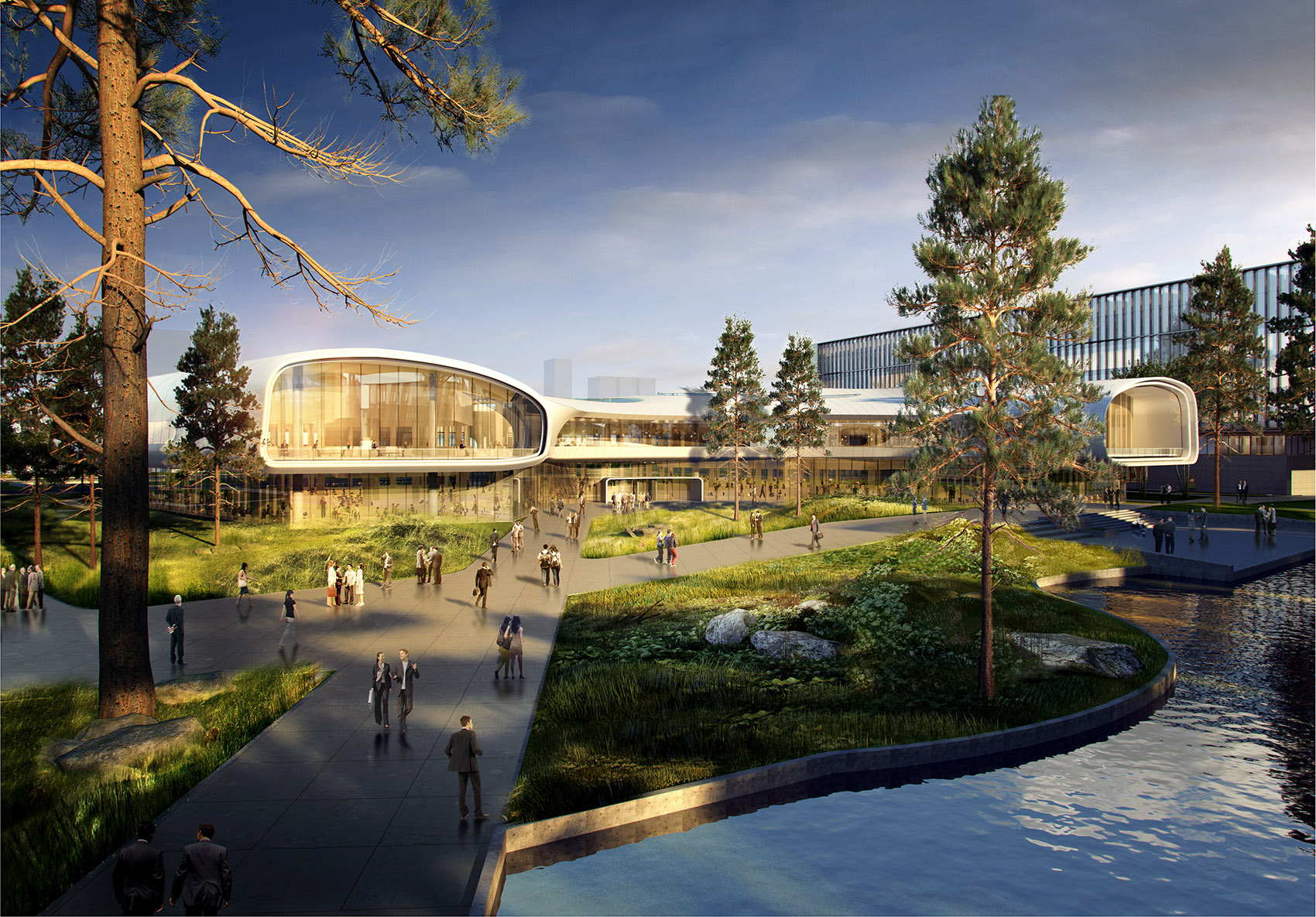 华为研发园区，武汉 / ennead建筑设计事务所-44