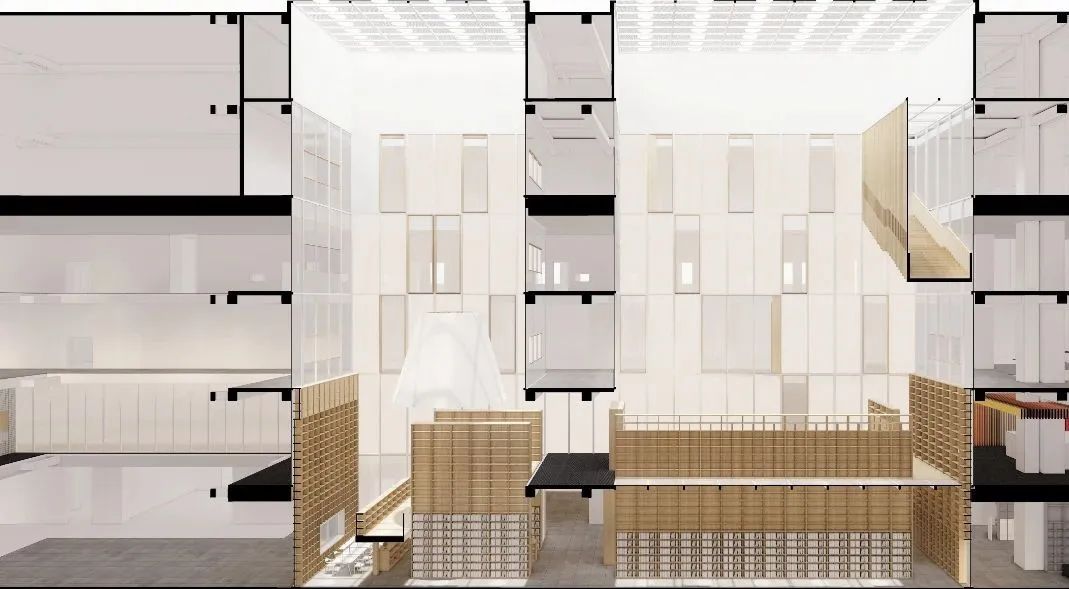 严旸建筑 × 美璟书店 | 中庭中的隐秘书店-58